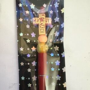 Manger Brown Cross Handmade Pen